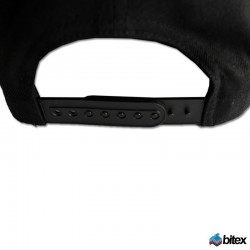 FLEXFIT Snapback „Bulldogge“ in schwarz