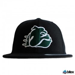 FLEXFIT Snapback „Bulldogge“ in schwarz